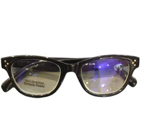 Reading glasses anti-reflective computer