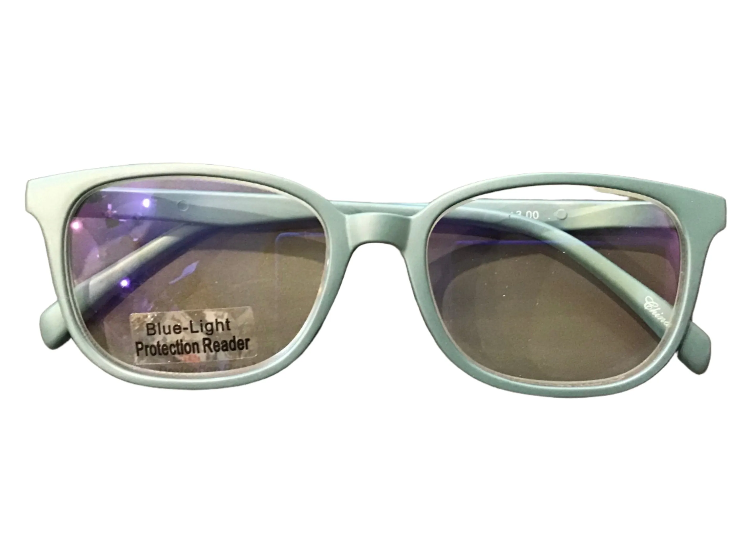 Reading glasses anti-reflective computer