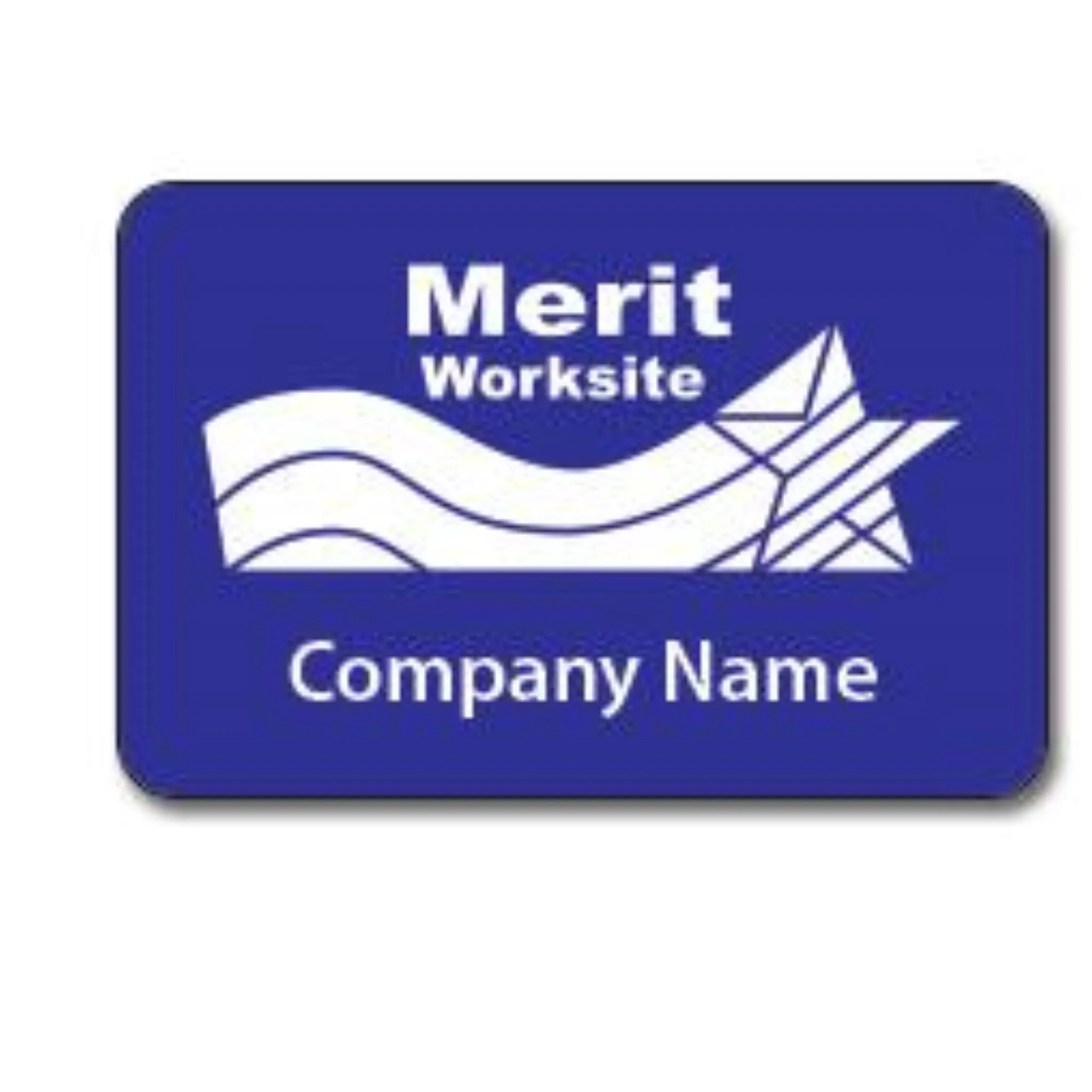 Rectangle Hard Hat Decal Full Color - #403141