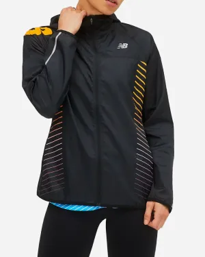 Reflective Accelerate Windcheater Jacket - Black
