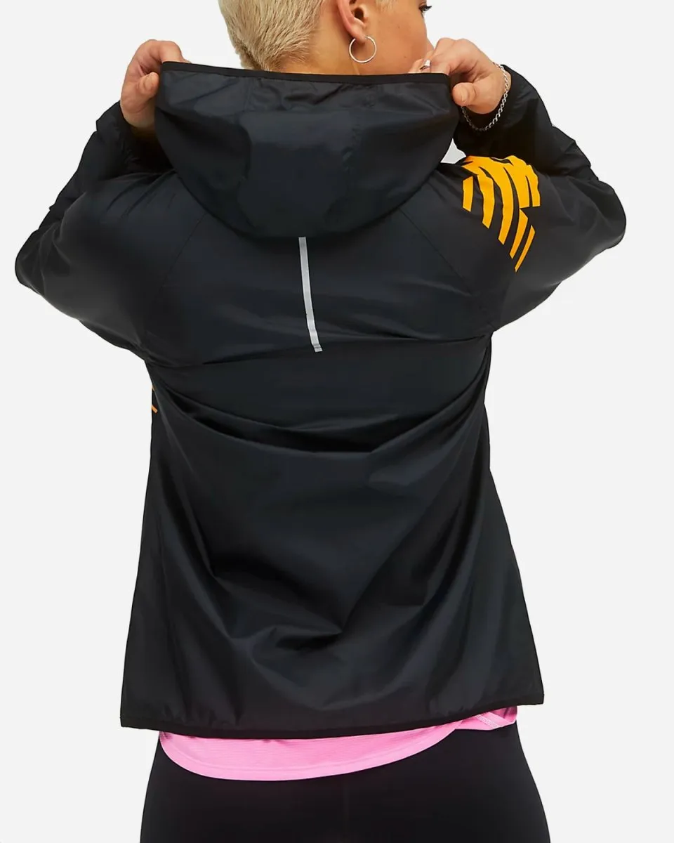 Reflective Accelerate Windcheater Jacket - Black