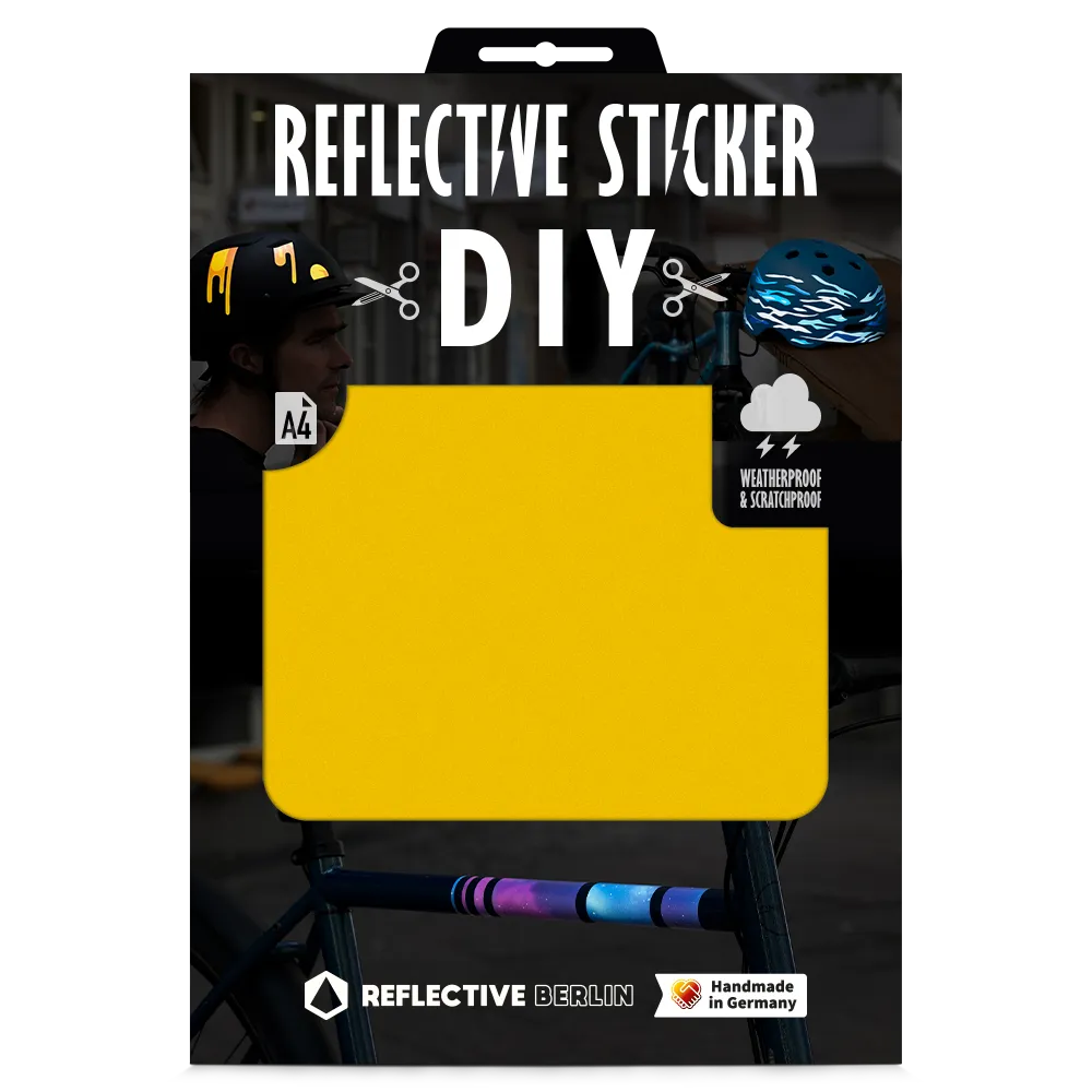 Reflective DIY Sticker: Unicolor