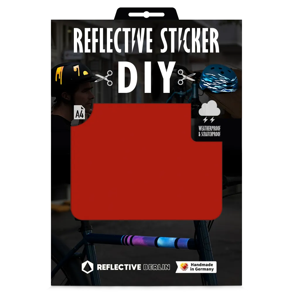 Reflective DIY Sticker: Unicolor