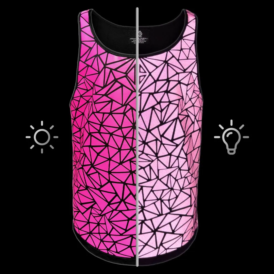 REFLEKT Mosaic Tank / Neon Pink