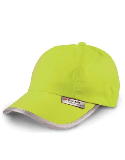 Result Headwear Hi Vis Baseball Cap-RC35