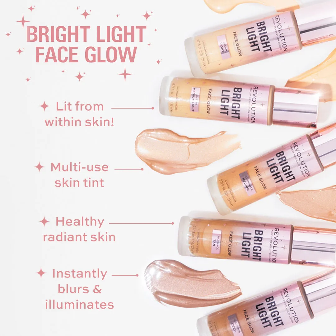 Revolution Bright Light Face Glow Radiance Tan