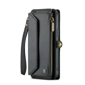 RFID Crossbody Leather Wallet Phone Case
