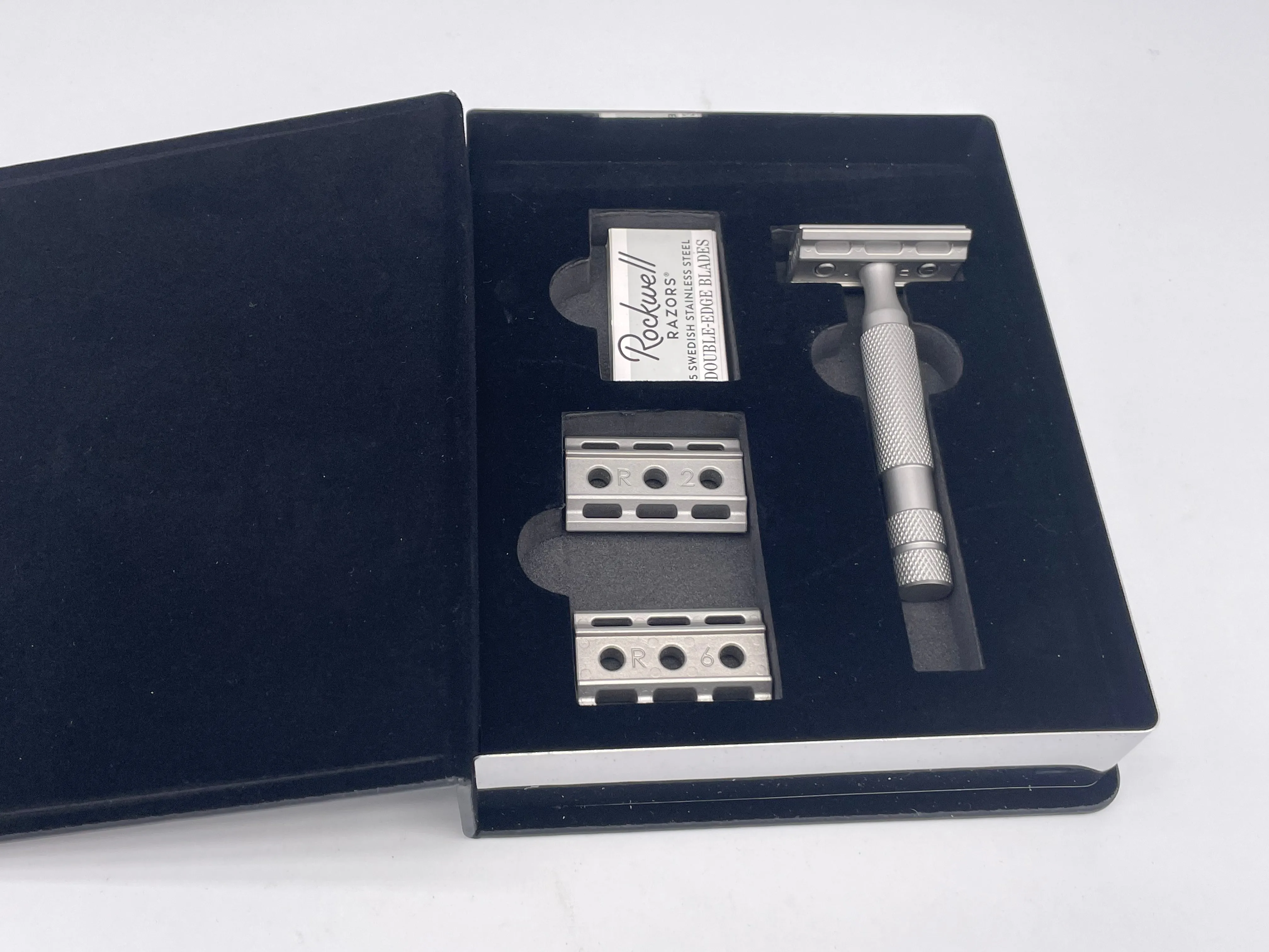 Rockwell safety razor 6s stainless steel
