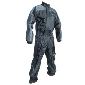 RST WATERPROOF 1PC RAIN SUIT [BLACK/SILVER]