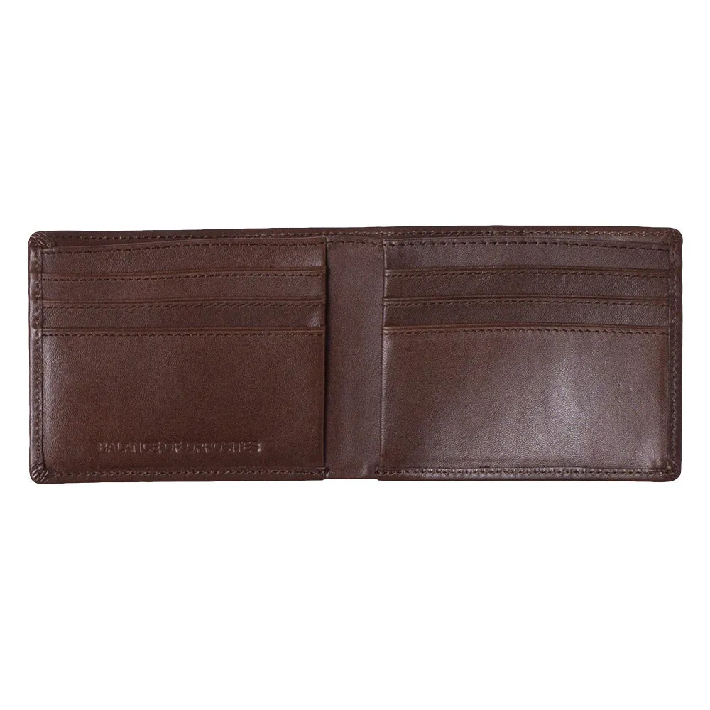 RVCA - Cedar Bifold Wallet Brown