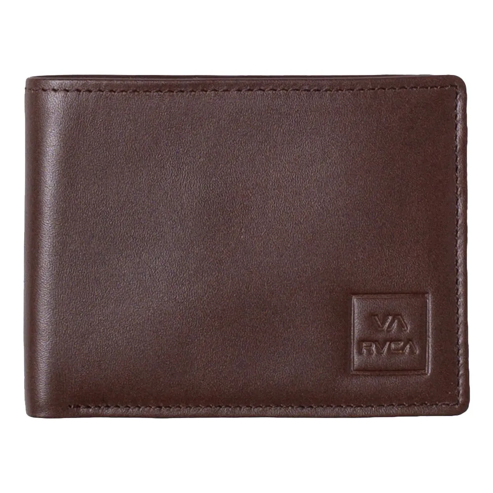 RVCA - Cedar Bifold Wallet Brown