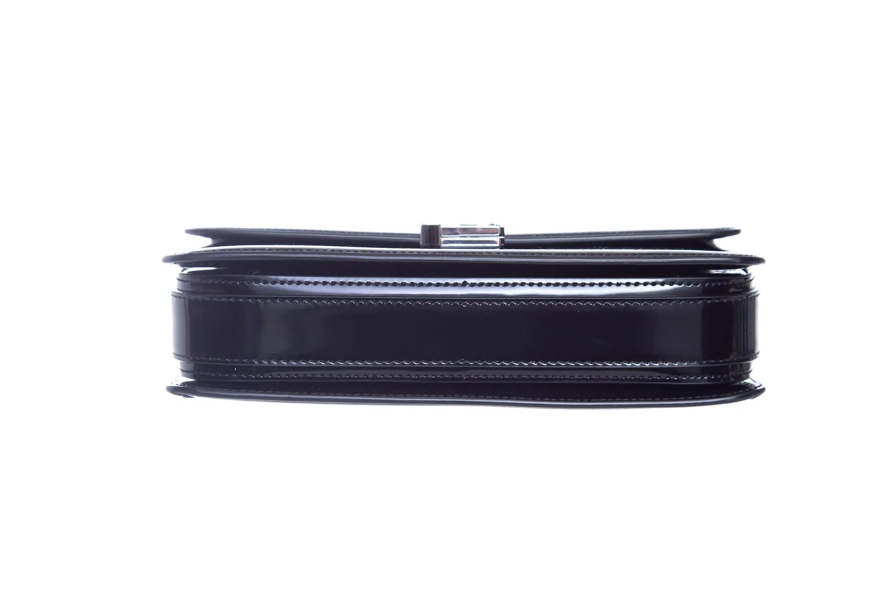 Saint Laurent Black Solferino Medium Logo-Leather Shoulder Bag