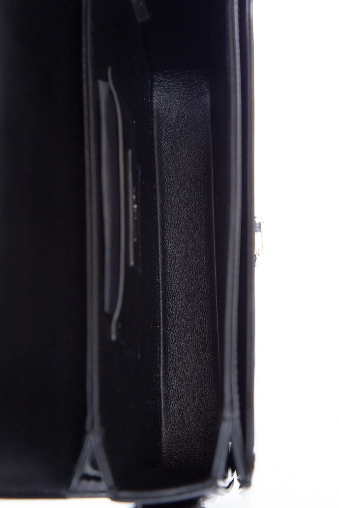 Saint Laurent Black Solferino Medium Logo-Leather Shoulder Bag