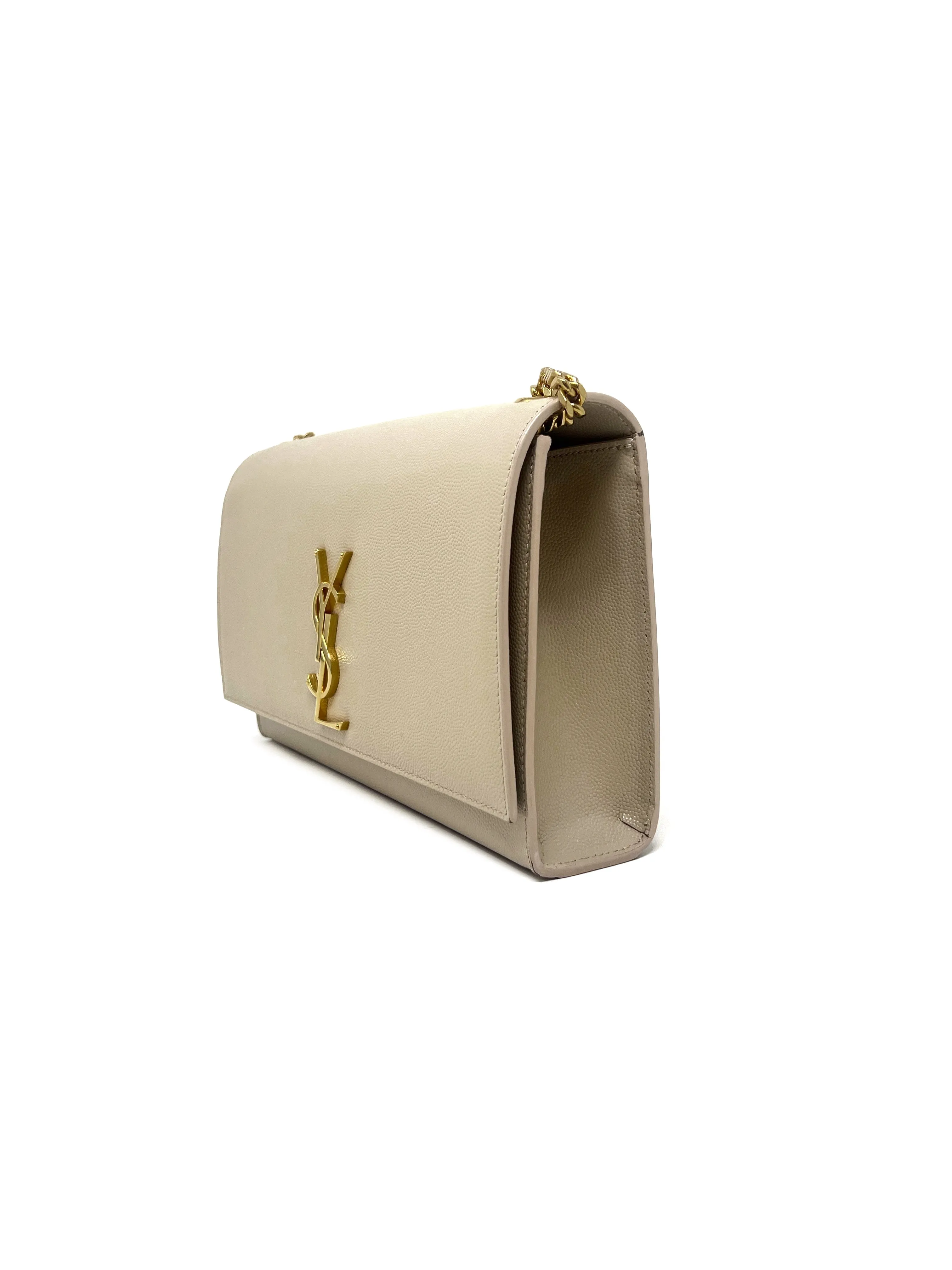 Saint Laurent 'Kate' MD Grained Leather Crossbody