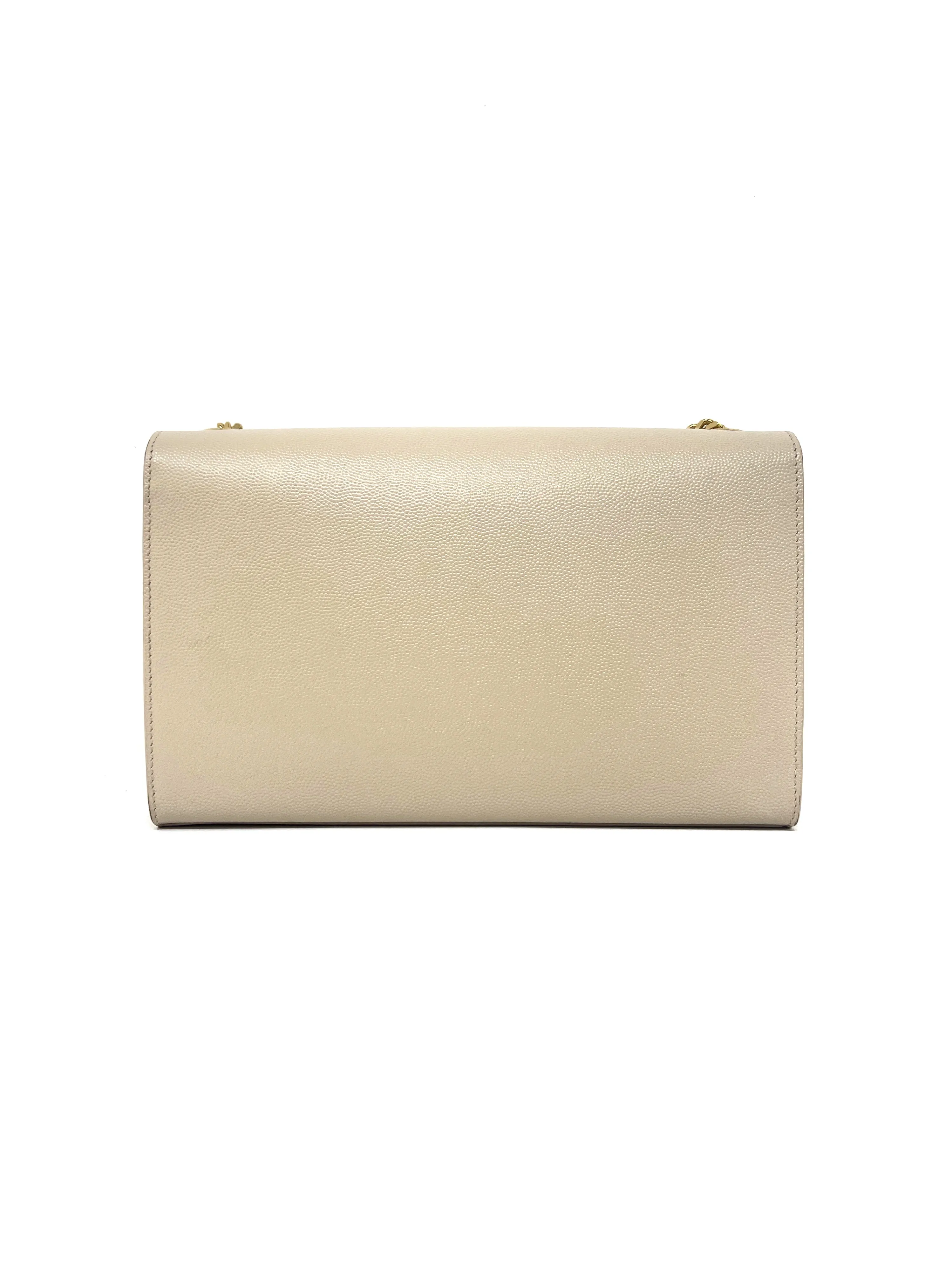 Saint Laurent 'Kate' MD Grained Leather Crossbody