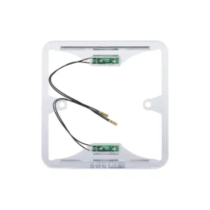 Schneider Electric GGBLILLS Lisse White Moulded 1G Illumination Surround Frame