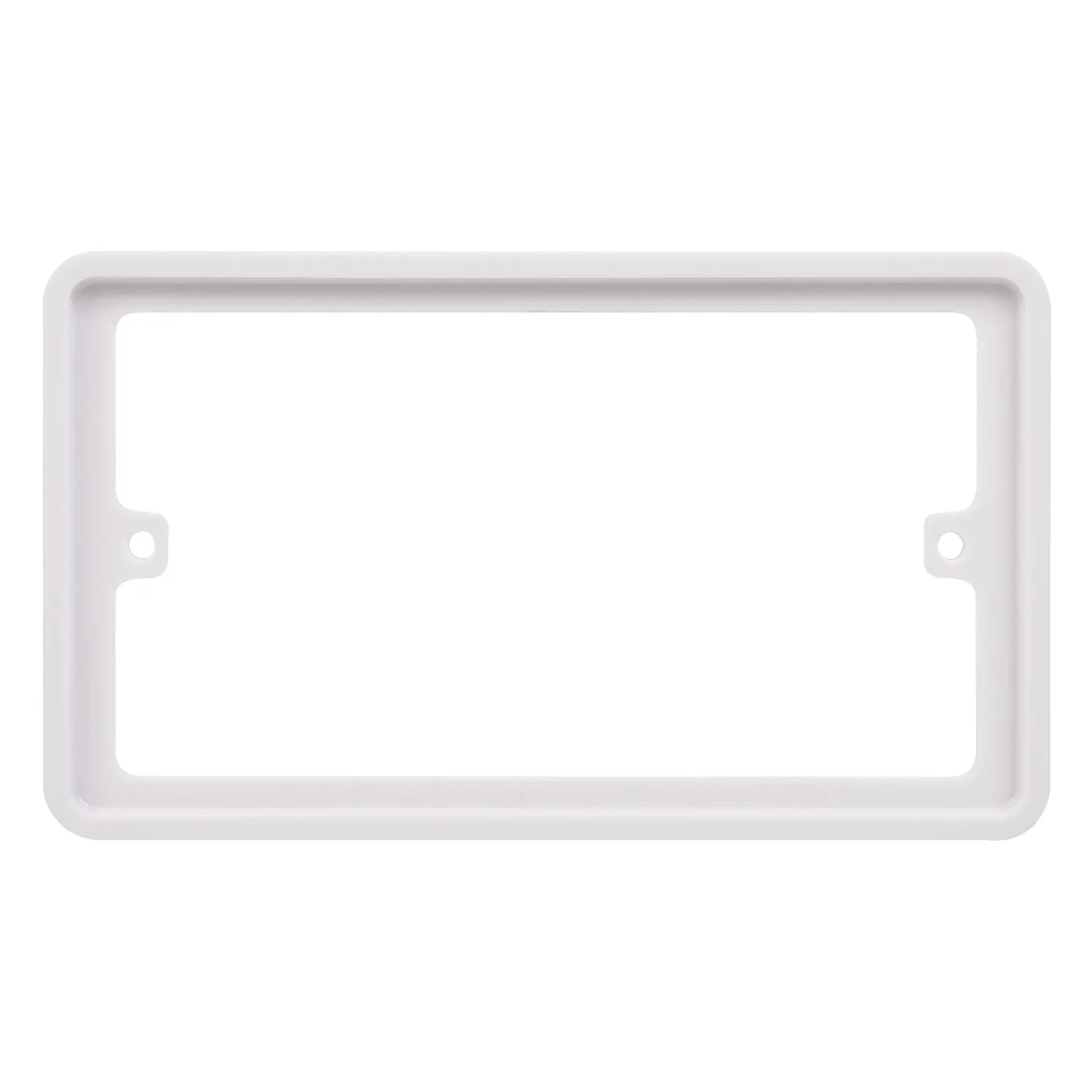 Schneider Electric GGBLSPC2S Lisse White Moulded 2G Spacer Frame (Display Packaged)