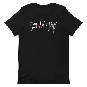 ScreamADay 3 Black Heather Unisex T-Shirt