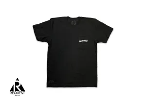 Shoulder Logo Tee "Black"