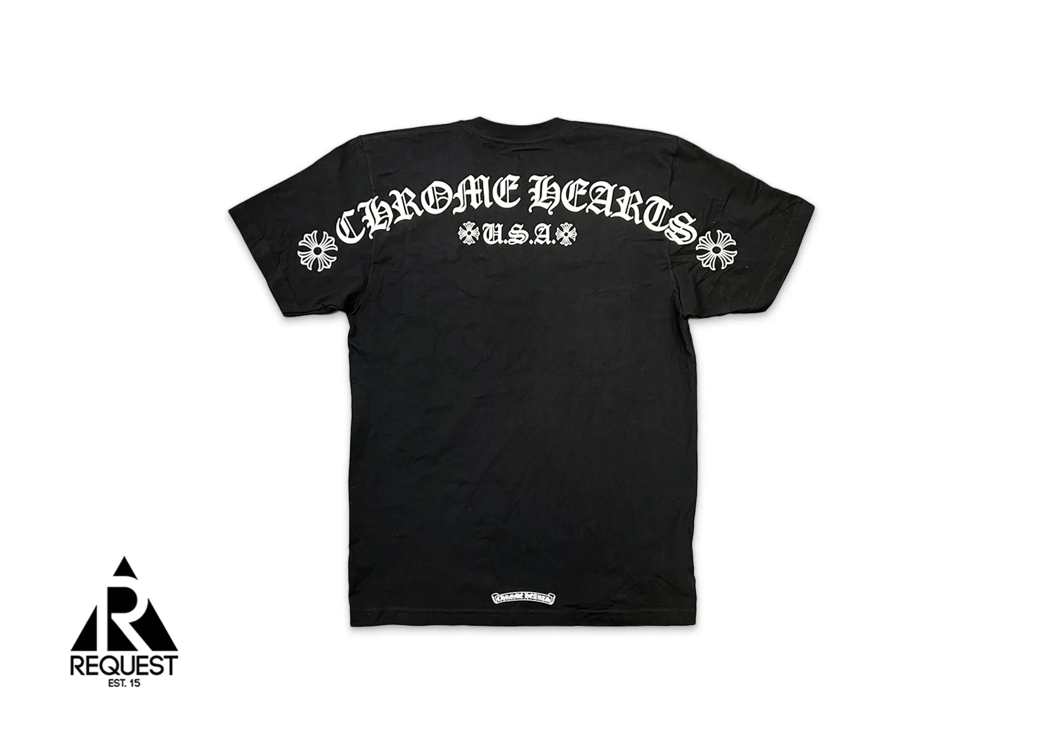 Shoulder Logo Tee "Black"