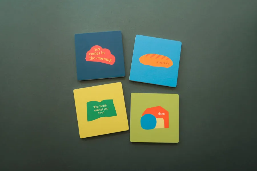 (Simple Geometry) Joy comes in the Morning {Coasters}
