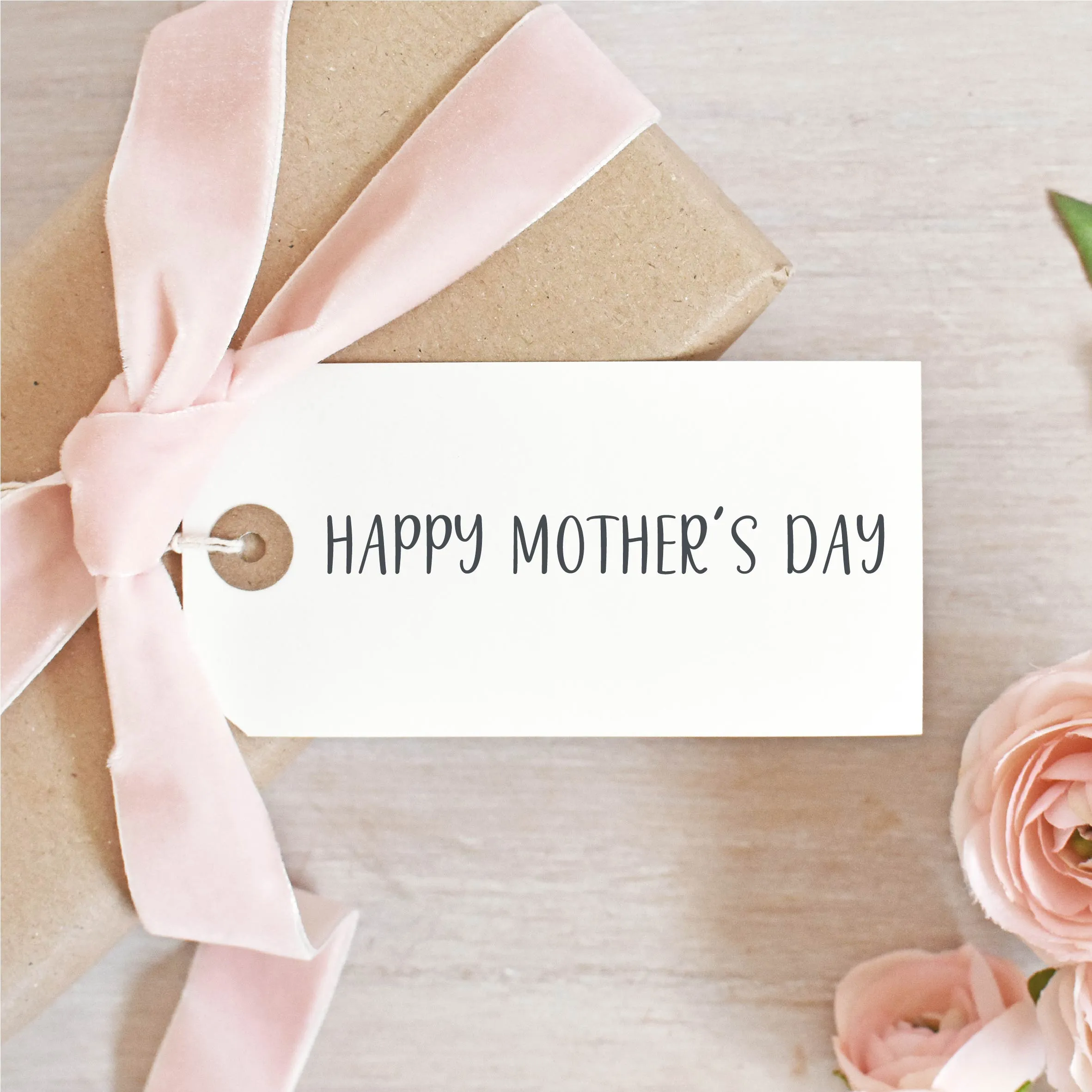 Simple Happy Mother's Day Stamp