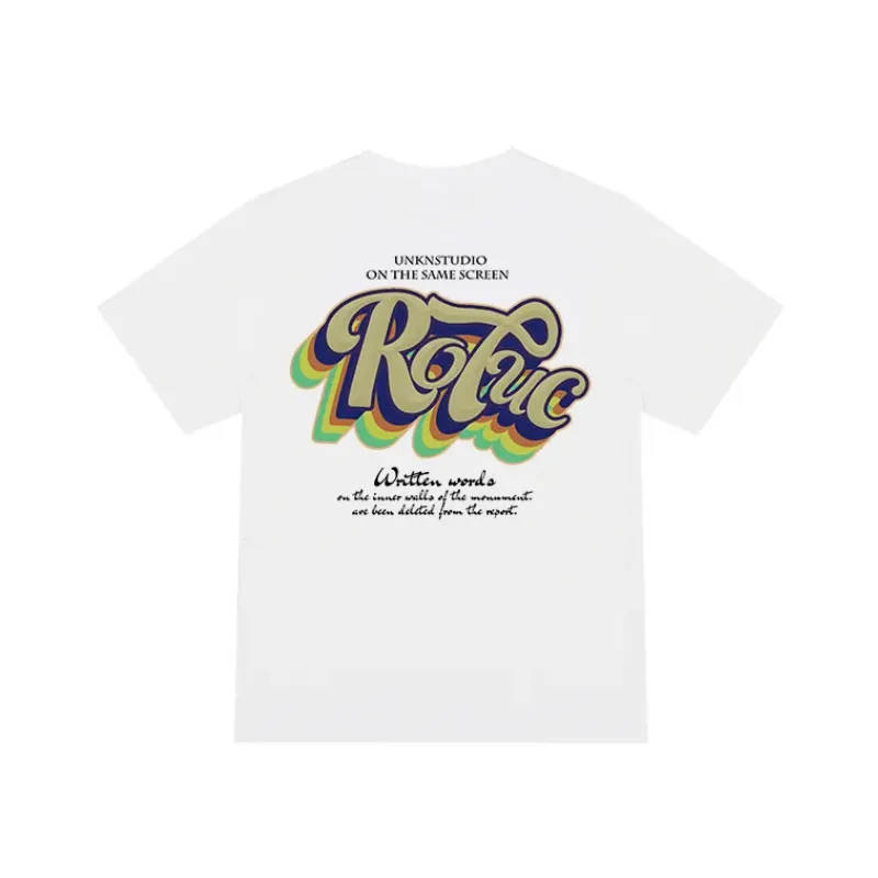 Simple Letter Print T-shirt