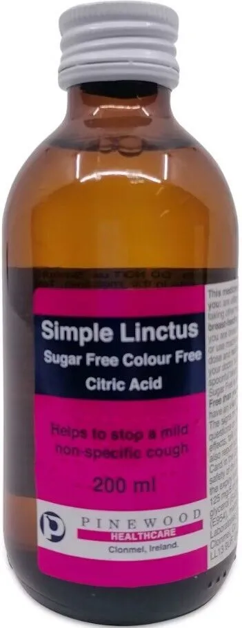Simple Linctus Sugar Free 200ml