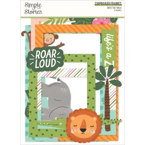 Simple Stories Layered Chipboard Frames Die-Cuts [Collection] - Into The Wild