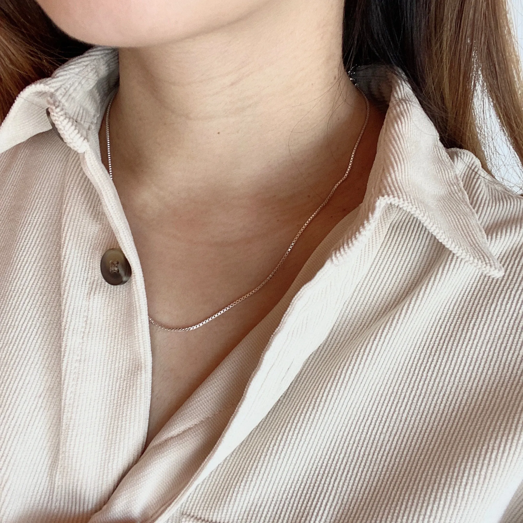 simple thin necklace