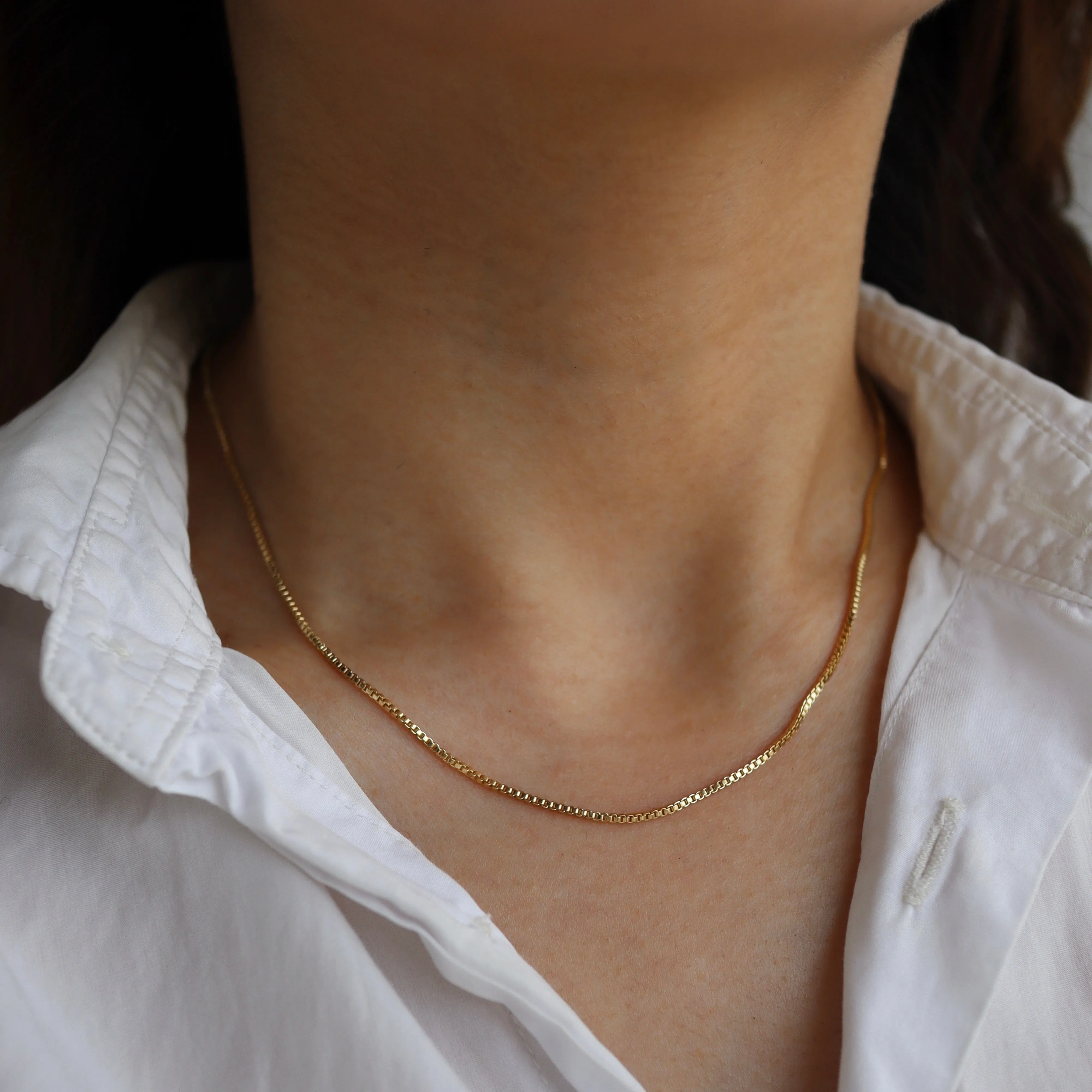 simple thin necklace