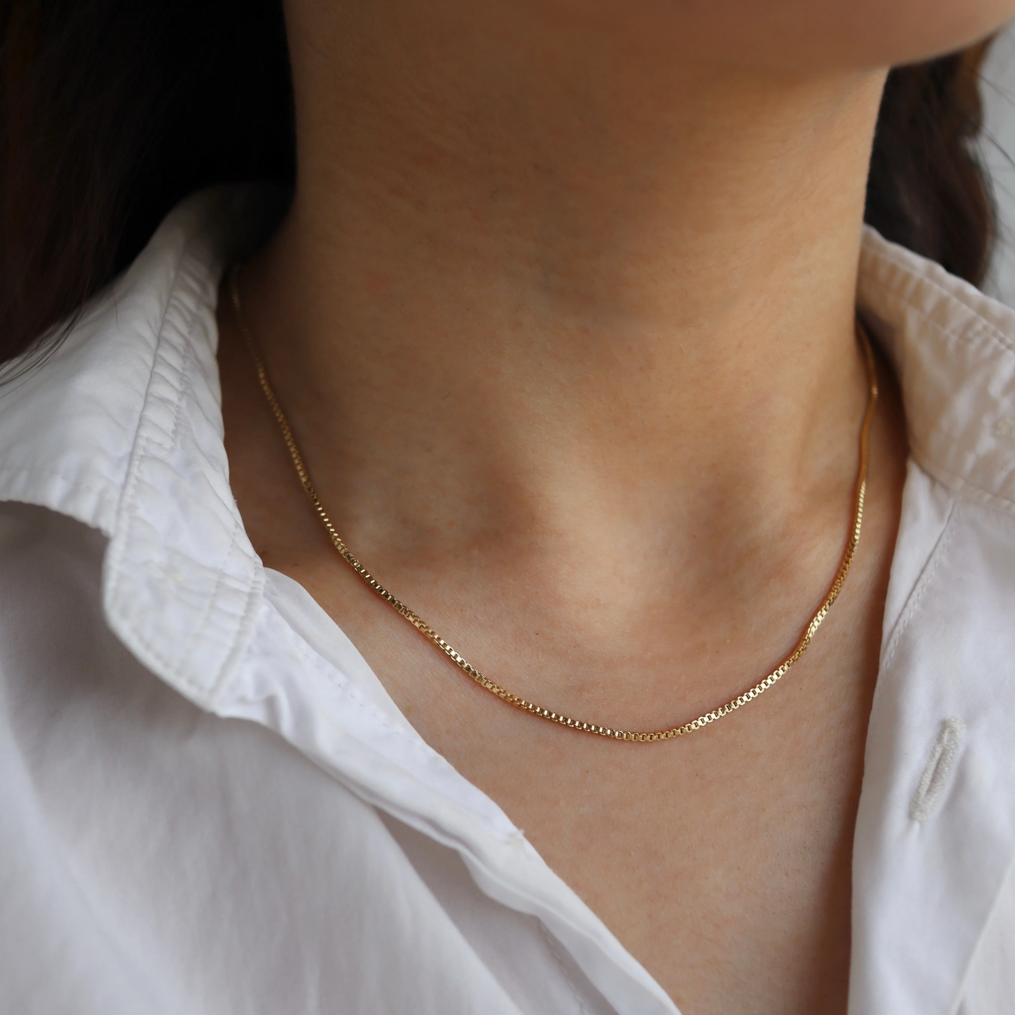 simple thin necklace