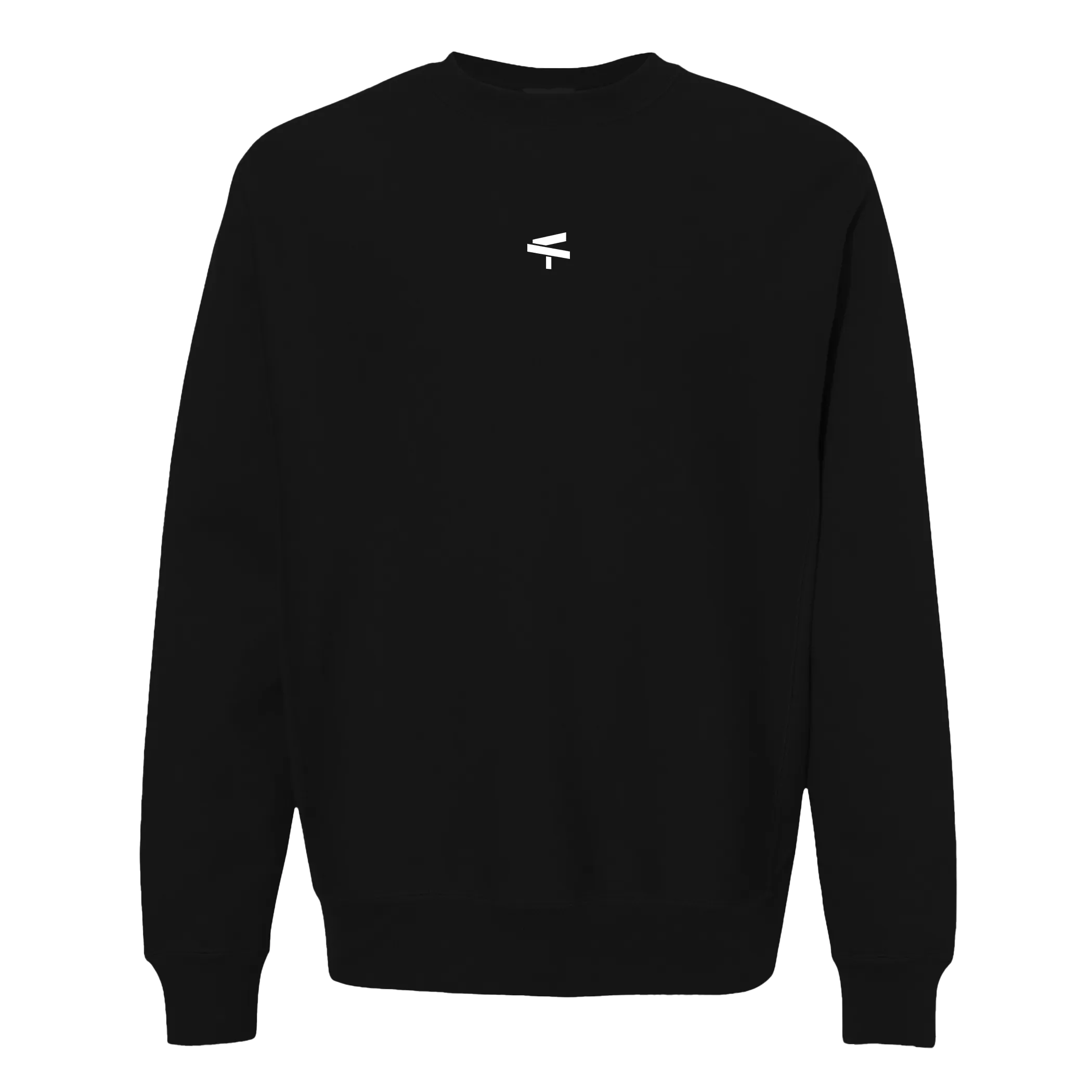 Simplicity Embroidered Crewneck Sweatshirt - Black