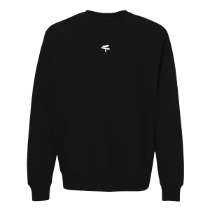 Simplicity Embroidered Crewneck Sweatshirt - Black