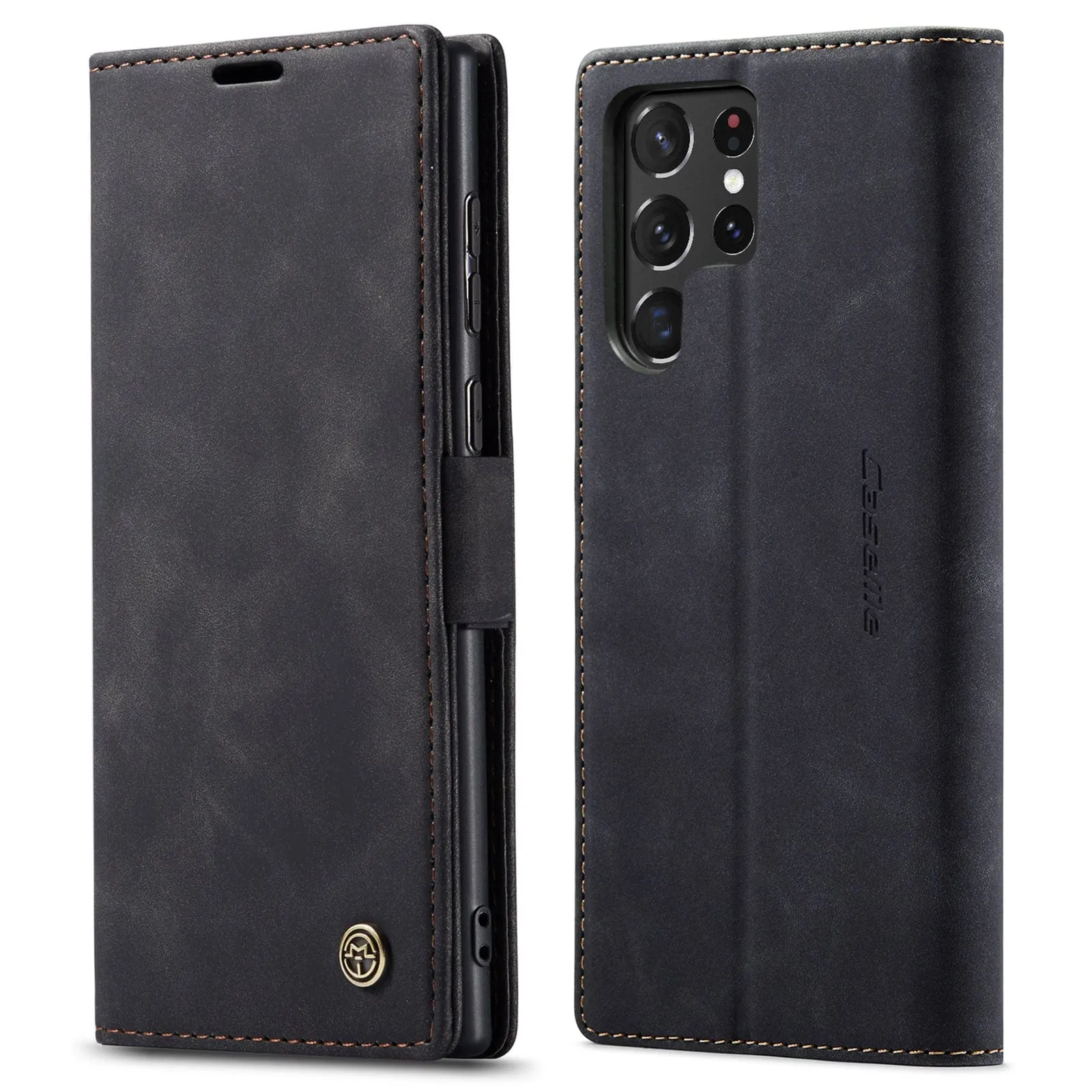Slim Magnetic Leather Case For Samsung Galaxy Note