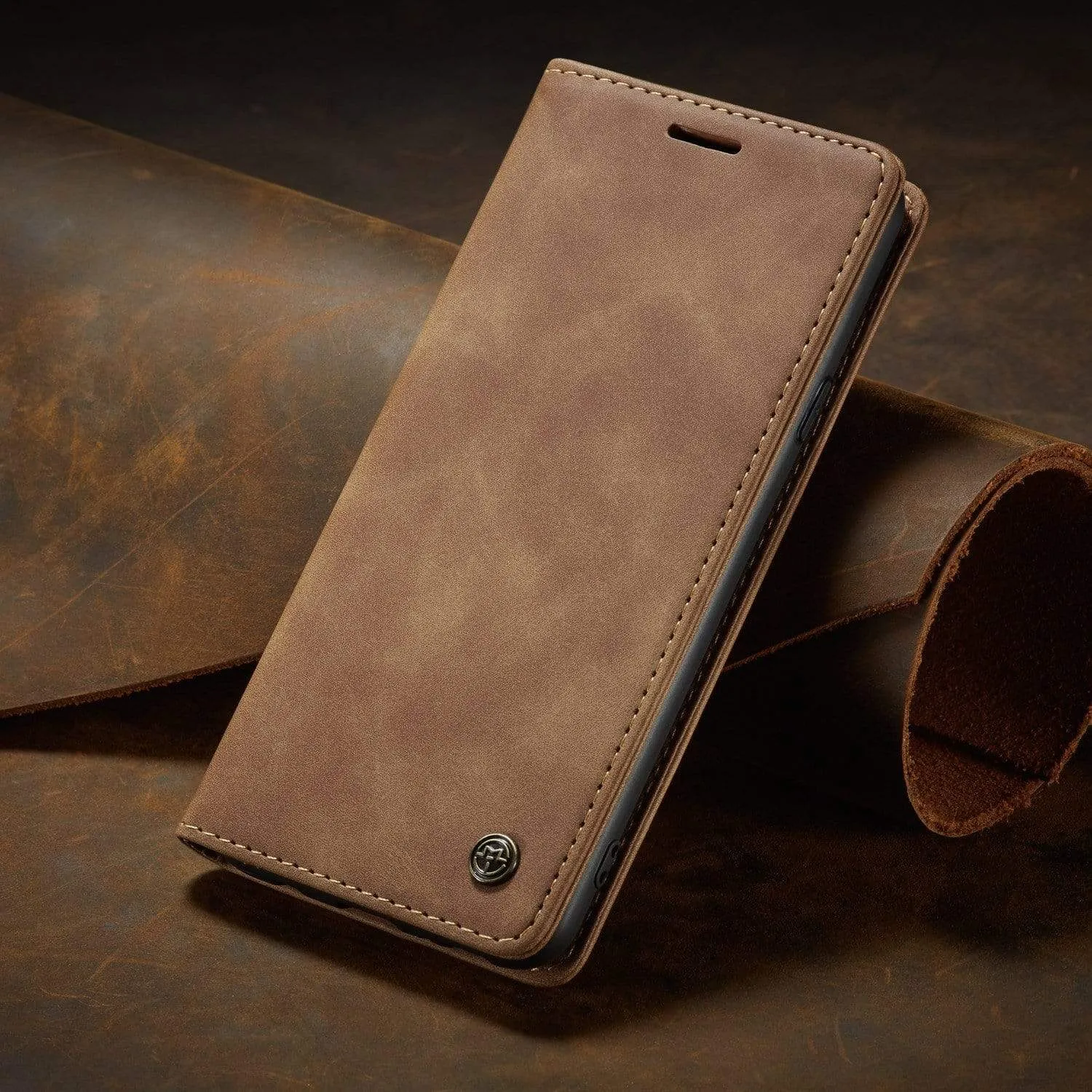 Slim Magnetic Leather Case For Samsung Galaxy Note