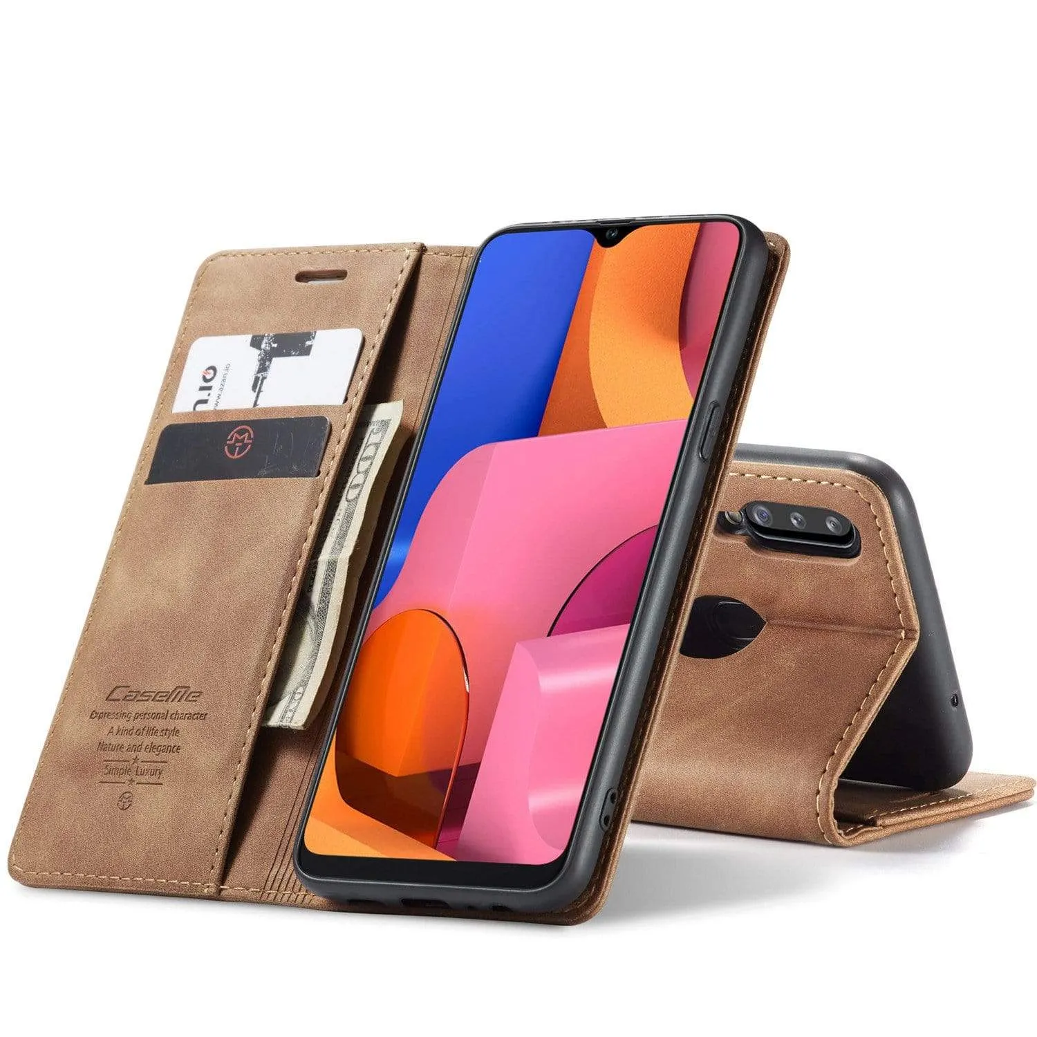 Slim Magnetic Leather Case For Samsung Galaxy Note