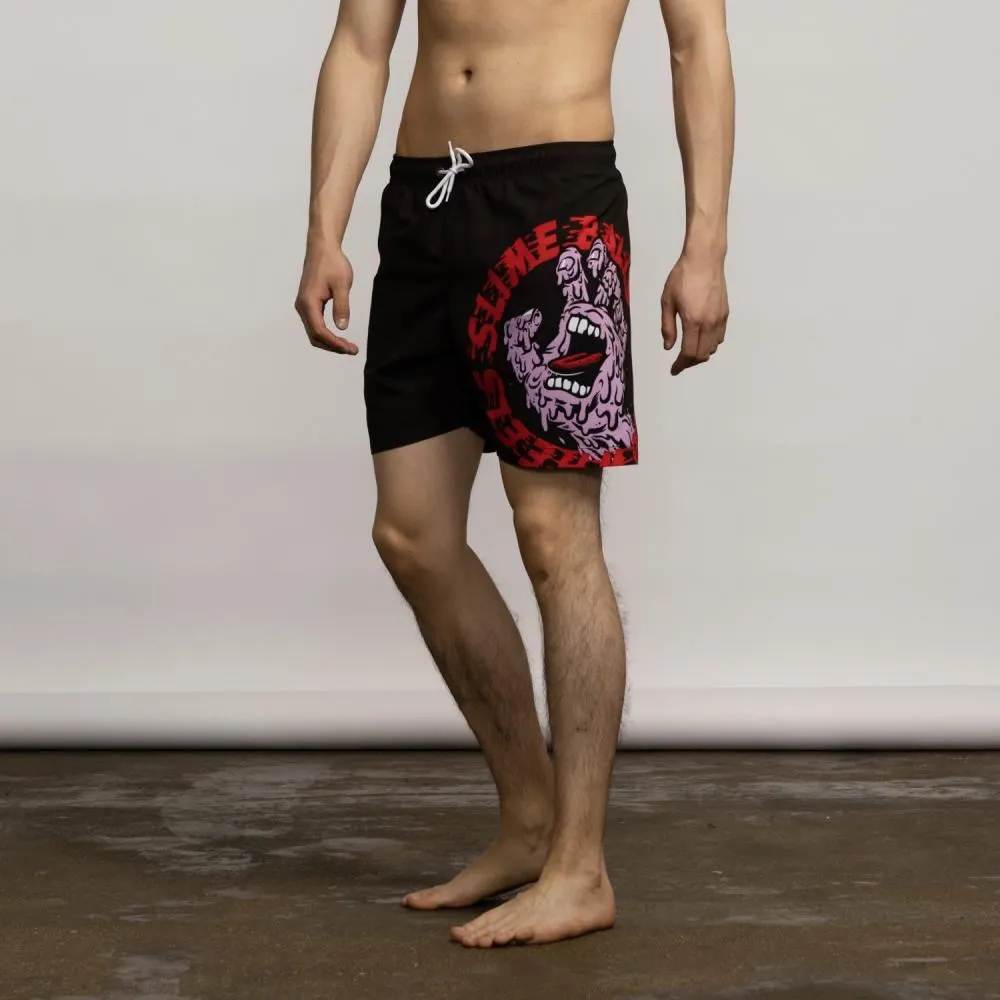 Slime Balls Swim Shorts SB Hand Swim Short - Black