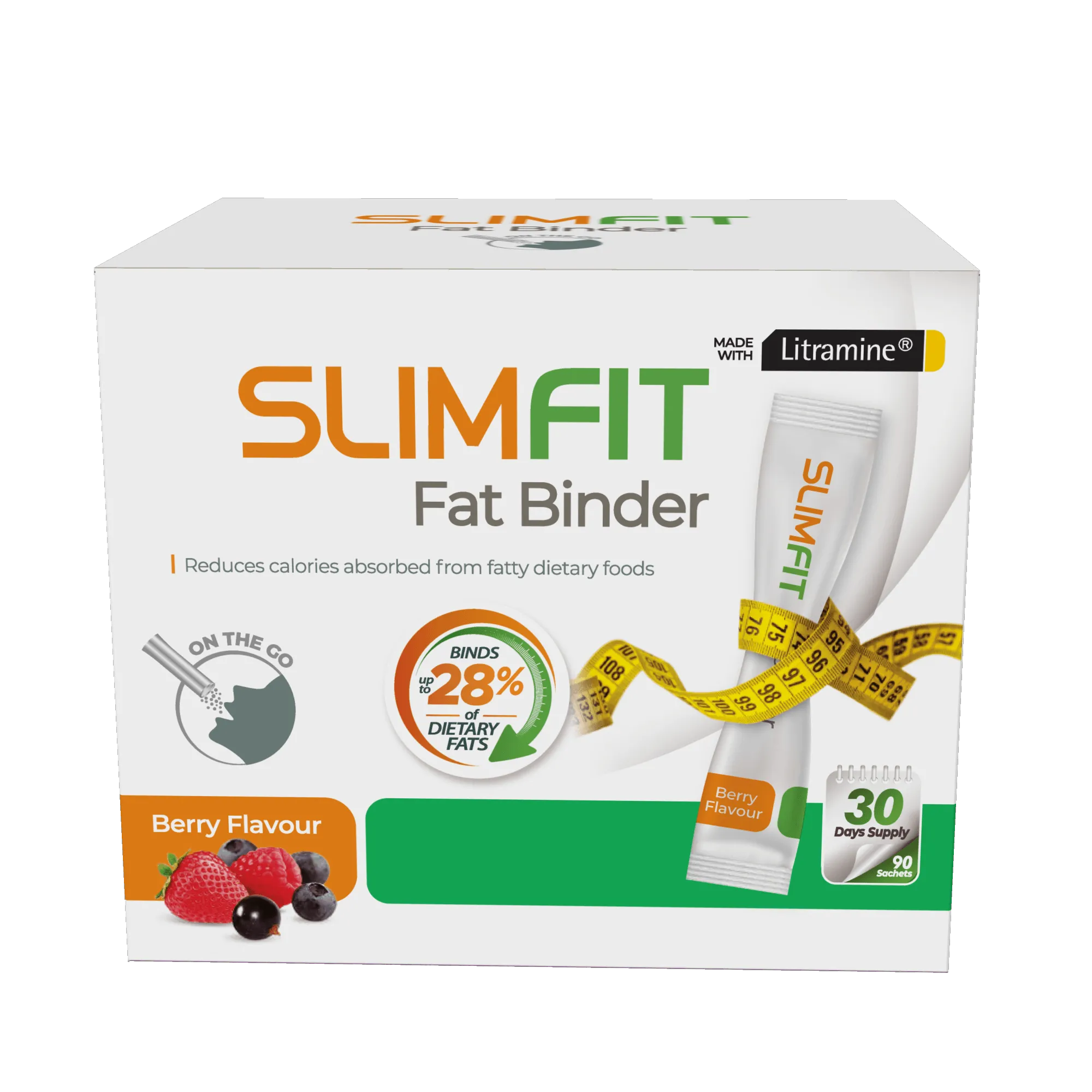 SLIMFIT Fat Binder Berry Sachet 90s