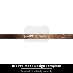 Small Edge Control Side Label Template 208
