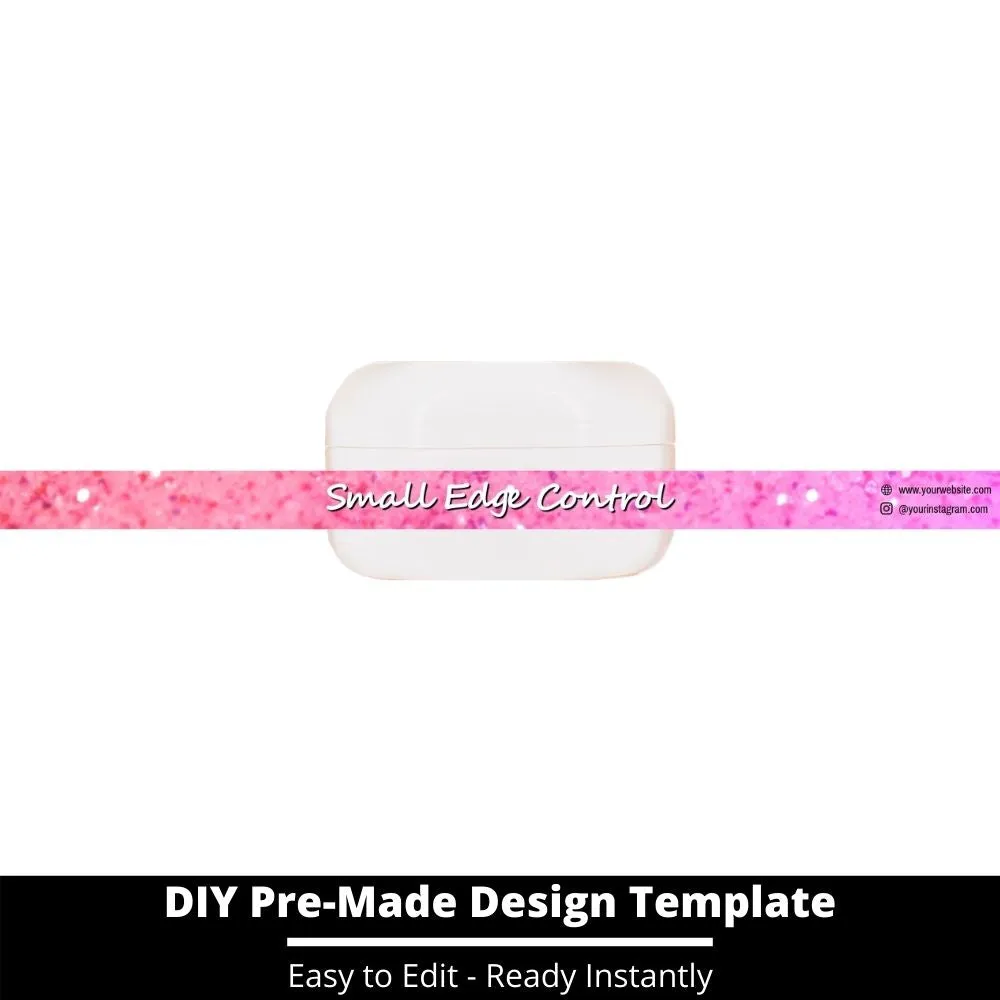 Small Edge Control Side Label Template 59