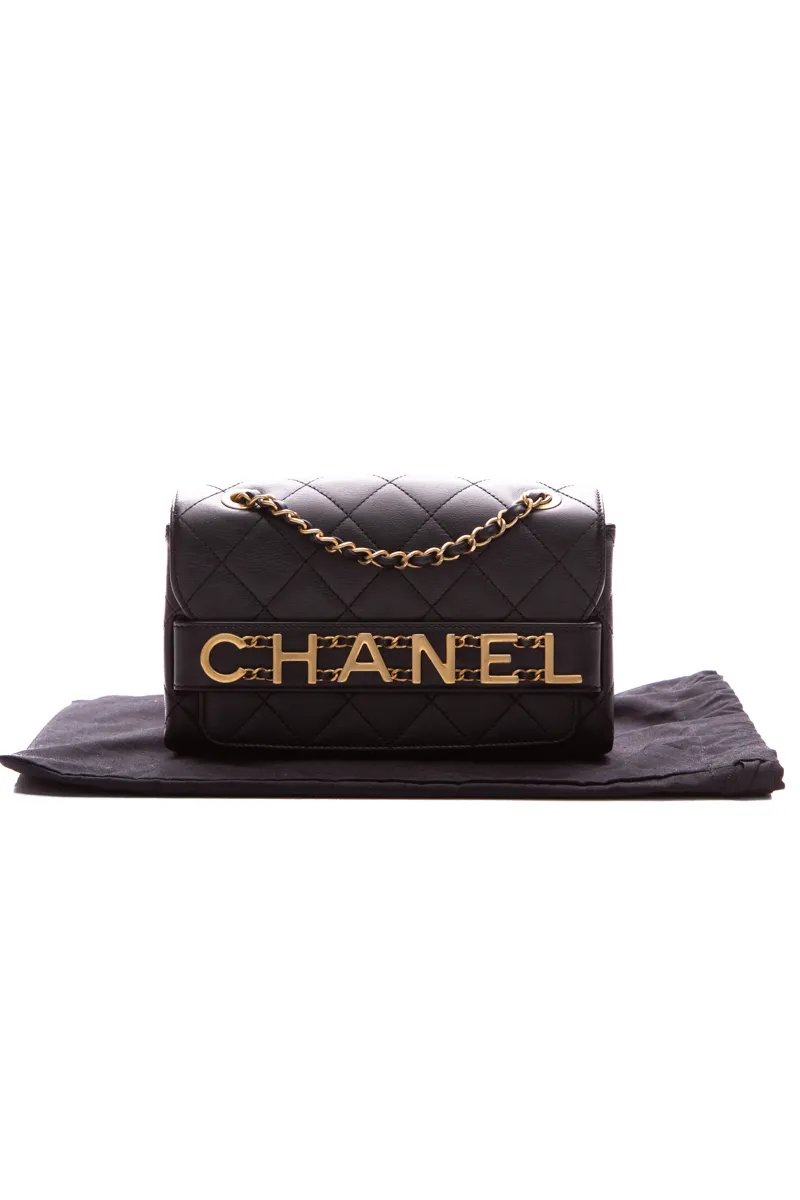 Small Logo Flap Bag