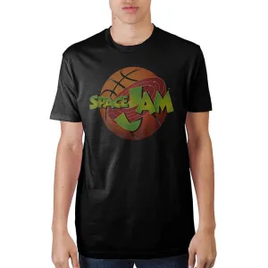 Space Jam Logo Black T-Shirt