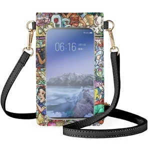 Stained Glass Princess Phone Crossbody Bag Preorder Preorder - Closing 5/5 - ETA Early June