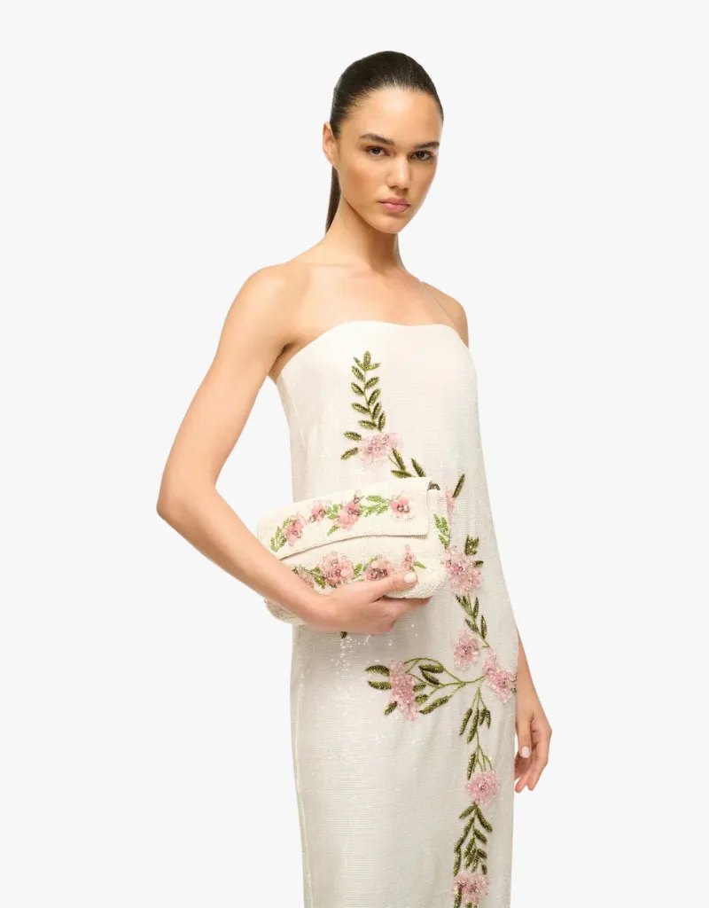 Staud Timmy Shoulder Bag in Magnolia