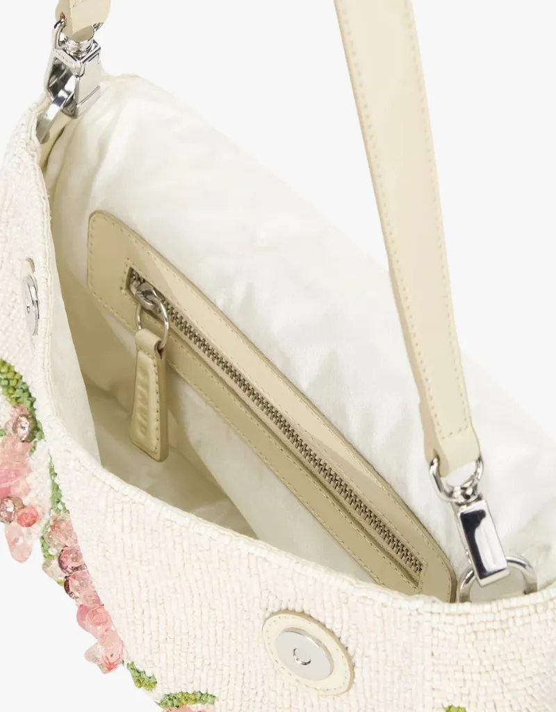Staud Timmy Shoulder Bag in Magnolia