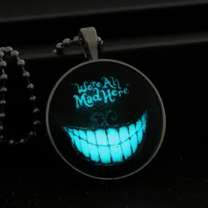 Steampunk Glow In The Dark Pendant Necklaces