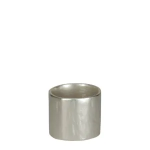 Sterling Silver Wide Flattened Ring