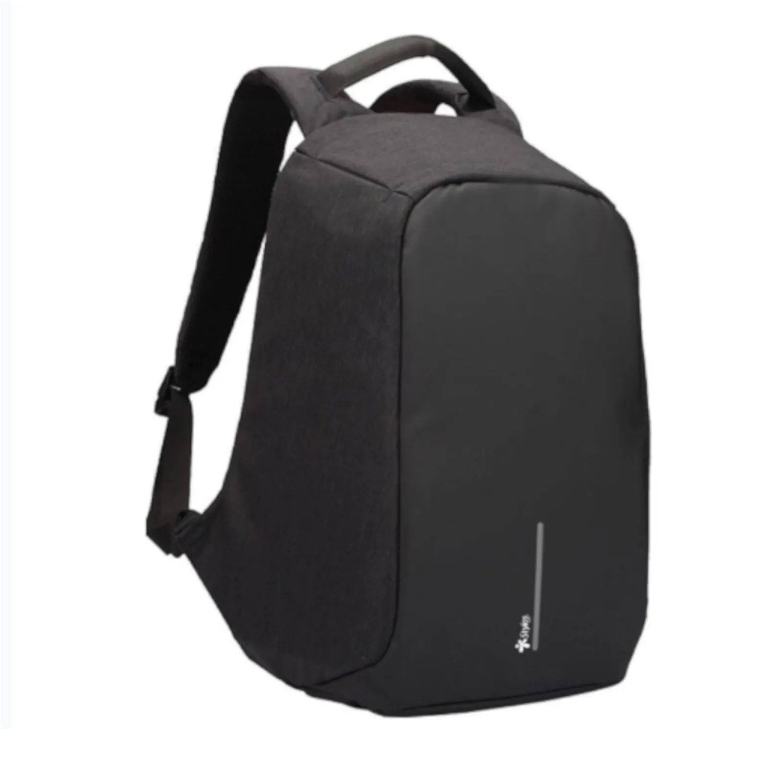 Stylos Stabap1b Mochila Antirrobo Bk/ Compartimentos Cargador Usb