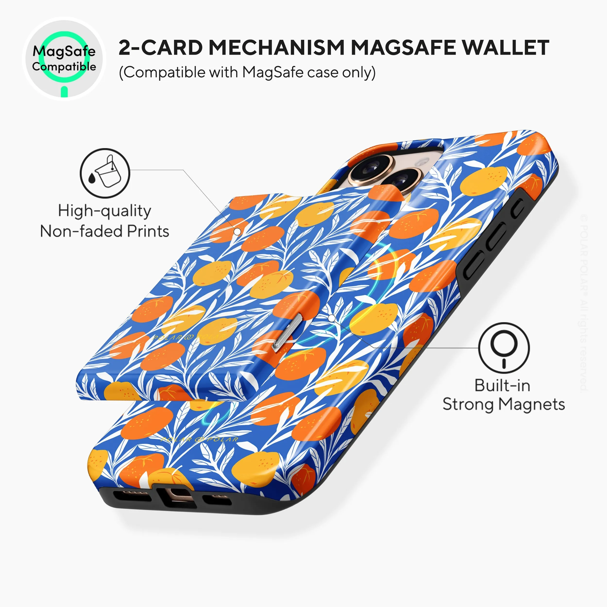 Summer Tangerine MagSafe Wallet
